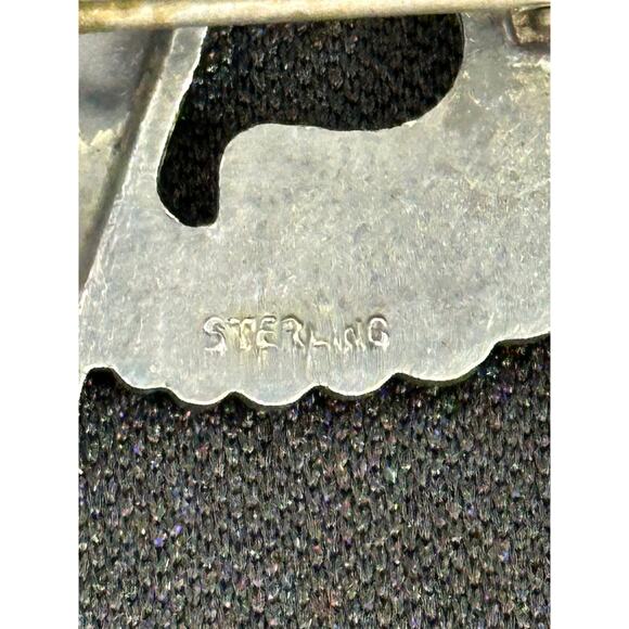 WWII Sterling Army Airborne Paratrooper Jump Wings Badge Pin Back - Picture 4 of 6